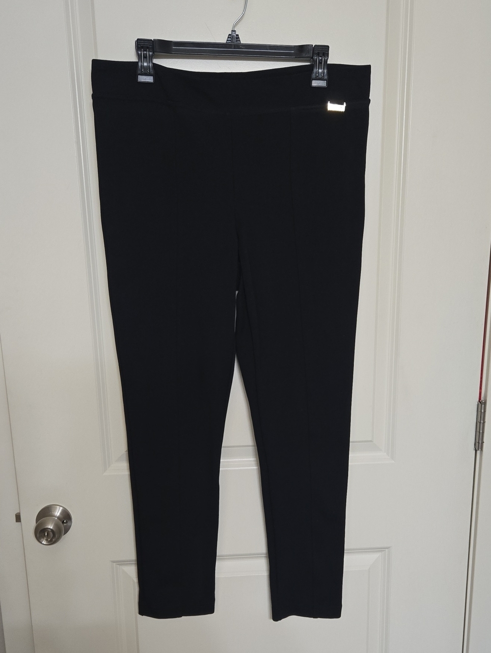 Calvin Klein Black Skinny Ponte Pants